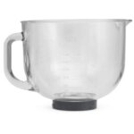Bol en verre avec base de fixation pour robot kmix kenwood - aw20011055