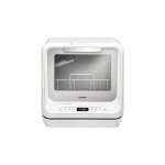 Bomann - tsg 757010 mini lave - vaisselle avec ou sans raccordement de eau 5 programmes cuve de eau de ...