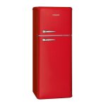 Rfrigrateur et conglateur 208l retro rouge dtr 353. 1 rouge