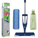 Bona - balai spray - nettoyant pour sols durs - 2 pads en microfibre