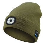 Bonnet bluetooth éclairé, unisexe, rechargeable par usb, lampe de poche 4 led avec écouteurs sans fil, ... Bonnet bluetooth éclairé, unisexe, rechargeable par usb, lampe de poche 4 led avec écouteurs sans fil, ...