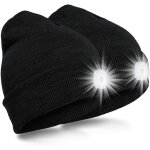 Bonnet  led avec lumire led pour jogging, camping, course  pied (2 pices) - ahlsen