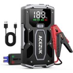 Booster batterie - acezuk - m01 - 3000a - 12800mah - �cran lcd 2. 5 pouces