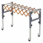 Bora - convoyeur � rouleaux r�glable pm - 2700 ? longueur jusqu'� 1219 mm ? pour alimentation continue ...