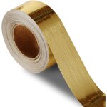 Bordure de papier peint autocollante dor�e bross�e pvc amovible imperm�able 10cm x 5m - id�al miroirs ...