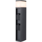 Borne 2 prises 16a pour jardin ip44 ik07 avec douille g9 35w max anthracite aric 51599