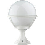 Borne classique clic - clac globo ip44 e27 42w 400mm blanc Borne classique clic - clac globo ip44 e27 42w 400mm blanc