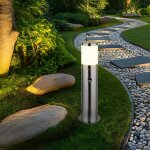 Lampadaire led e27 lampadaire terrasse détecteur de mouvement résistant aux intempéries ip44, acier inoxydable ... Lampadaire led e27 lampadaire terrasse détecteur de mouvement résistant aux intempéries ip44, acier inoxydable ...