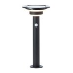 Borne extérieure brilliant garvina - led et solaire - détecteur de mouvement - acier inoxydable et plastique ... Borne extérieure brilliant garvina - led et solaire - détecteur de mouvement - acier inoxydable et plastique ...