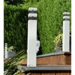 Borne led pyramide 1000 lumens - 32 leds - 230v