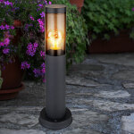 Borne lumineuse d'extrieur, borne lumineuse d'extrieur, lampes de jardin anthracite ip44, lampadaire ...