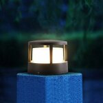 Borne lumineuse led jardin extrieur - ip65 applique murale intrieur design - plafonnier aluminium lumire ...