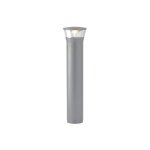 Borne potelet ext�rieur led 16w alu gris rond � 220 h900mm 4000k 770lm 230v non - dimmable ik10 ip65 ...
