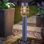 Borne solaire anglia 365 gris anthracite 15 lumens Borne solaire anglia 365 gris anthracite 15 lumens
