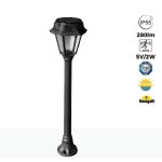 Borne solaire de jardin 'mizar / rosetta' avec capteur pir - 2