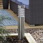 Borne solaire potelet inox orion 20 lumens Borne solaire potelet inox orion 20 lumens
