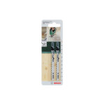 Bosch - lot de 2 lames coupe fine et nette t101b pour lambris, bois et pvc