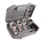 Bosch - 2608580803 coffret de scies tr�pans 9pcs progressor �19 � �57 mm pour bois et m�tal