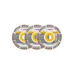 Bosch - 3 disques diamant 125 x 22 mm universal 2608615059