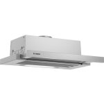 Bosch - 4 series dft63ac50 hotte semi - int�gr�e (extractible) silver 360 m� / h d