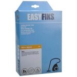 Lot de 8 sacs + 1 filtre moteur pour aspirateur bosch 00468383