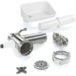 Bosch - accessoire hachoir a viande muzs2fww - blanc - acier satin Bosch - accessoire hachoir a viande muzs2fww - blanc - acier satin