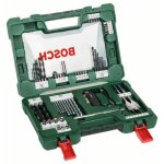 Bosch - coffret v - line 68 pi�ces pour per�age et vissage avec cutter, tige magn�tique et renvoi d'angle ...