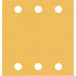 Bosch - expert c470 papier abrasif, 115 x 107 mm, k 120, 50 pi�ces - 2608901657