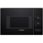 Bosch bfl520mb0 micro - ondes encastrable noir 20 litres