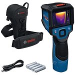 Bosch - cam�ra thermique gtc 12v - 450 - 13, adaptateur pour batterie alcaline aa1, 4 x 1, 5 piles (aa) ...