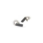 Charbons comme bosch 00154740 - 12, 3 x 4, 8 x 35 mm - 4, 8 mm pour machine  laver et sche - linge