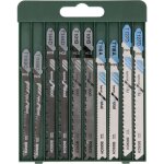 Bosch coffret 10 lames scie sauteuse emm. en t , bois & m�tal