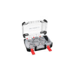 Bosch - coffret de 8 scies trpans pc plus diam 25  86 mm multi matriaux 2608594430