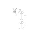 Bosch - conduit d aeration superieur rep 0119 pour hotte . . .