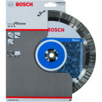 Bosch ? disque diamant pour meuleuse 230mm ? al�sage 22, 23mm ? coupe rapide pour b�ton et granit ? segments ...
