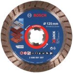 Bosch expert multimaterial x - lock disques  trononner diamants, 125 x 22, 23 x 2, 4 x 12 mm