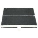 Bosch - filtre charbon 258x228x23 mm (00361047) hotte constructa, neff, siemens, viva