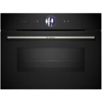 Bosch - four combin� micro - ondes encastrable ser8 - cmg7761b1 - noir - 45 l - 20 modes de cuisson