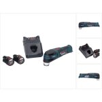 Bosch gop 12v - 28 professional d�coupeur - ponceur sans fil starlock brushless + 2x batteries 3, 0 ah ...