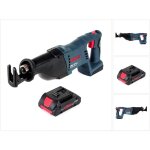Bosch gsa 18 v - li scie sabre sans fil 18v + 1x batterie 4, 0ah - sans chargeur, sans coffret