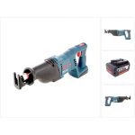 Bosch gsa 18 v - li scie sabre sans fil 18v + 1x batterie 5, 0ah - sans chargeur