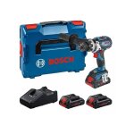 Gsb 18v - 110 c brushless 18 v impact driver with three batteries - bosch
