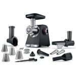 Bosch - hachoir a viande s�rie 6 mfws660b - 500 w - 3 grilles de hachoir - noir