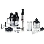 Bosch - haushalt ergomaster serie 6 mixeur plongeant 1200 w avec verre doseur, avec blender, multifonction, ...