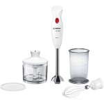 Bosch - haushalt msm24500 mixeur plongeant 400 w avec embout hchoir blanc x960532