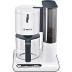 Bosch - haushalt tka8011 cafeti�re blanc, anthracite nombre de tasse=10 verseuse en verre, fonction de ...