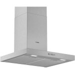 Bosch - hotte d�corative murale 60cm 63db 340m3 / h inox dwb64bc50