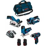 Bosch - kit 12v bmkb4 - 28ad2 (gks 12v - 26 gst 12v - 70 gho 12v - 20 gsr 12v - 15 2 x 2, 0 ah gal1230cv ...