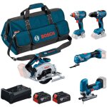 Bosch kit 18v (gsr 18v - 65 gdx 18v - 285 gks 18v - 57 - 2 gop 18v - 34 gst 18v - 125 s 2 x 5, 0 ah gal ...