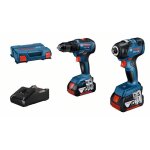 Bosch - kit machines combo gdr 18v - 200 + gsr 18v - 55 2x4, 0 ah dans l - case